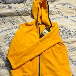 Kids north face fleece hoodie.